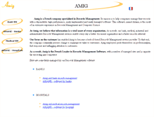 Tablet Screenshot of amig-group.com